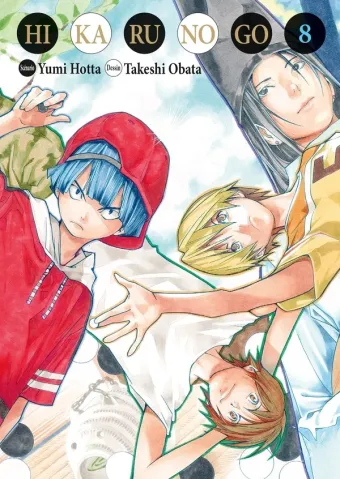 Couverture du manga Hikaru no go Tome 8, « Suite du 4e jour des éliminatoires »