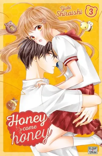 Couverture du manga Honey come honey Tome 3
