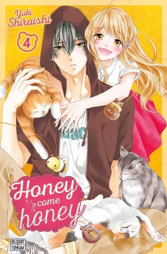 Couverture du manga Honey come honey Tome 4