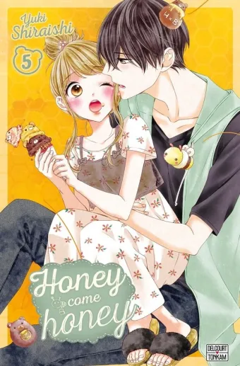 Couverture du manga Honey come honey Tome 5