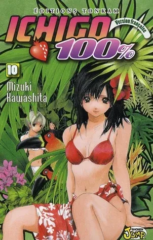 Couverture du manga Ichigo 100 % Tome 10, « L'étreinte de l'enfer »