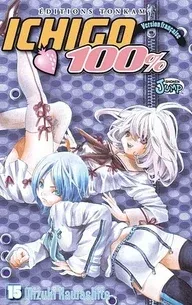 Couverture du manga Ichigo 100 % Tome 15, « Halte aux jolies filles »