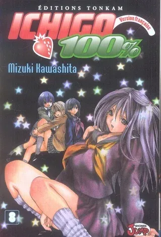 Couverture du manga Ichigo 100 % Tome 8, « Un peu de chaleur »