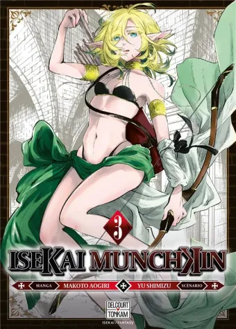 Couverture du manga Isekai Munchkin Tome 3
