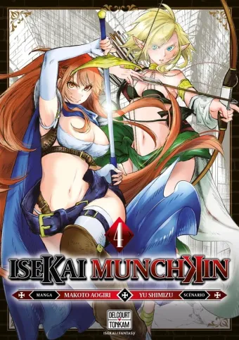 Couverture du manga Isekai Munchkin Tome 4