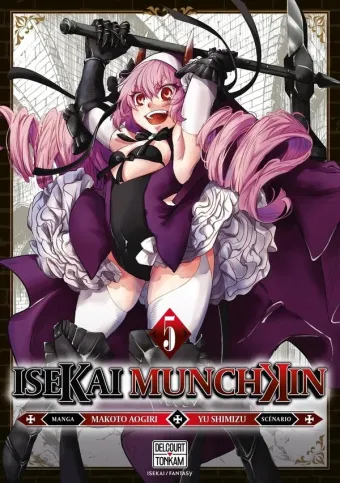 Couverture du manga Isekai Munchkin Tome 5