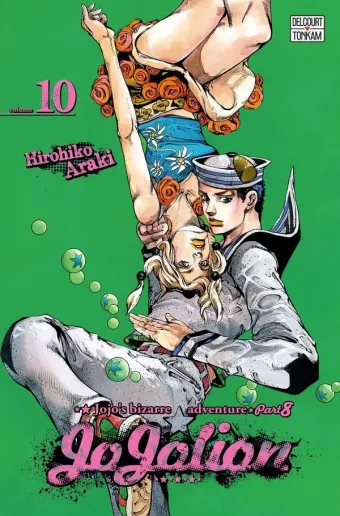 Couverture du manga Jojolion Tome 10, « Poursuis l'arbre Rokakaka ! »