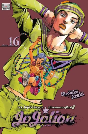 Couverture du manga Jojolion Tome 16, « Mère et fils »