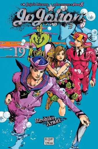 Couverture du manga Jojolion Tome 19, « Tomoki Wu, chirurgien esthétique »