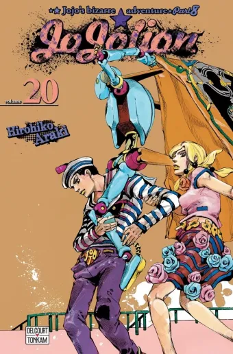 Couverture du manga Jojolion Tome 20, « Merci de vous occuper de nous, docteur Wu »