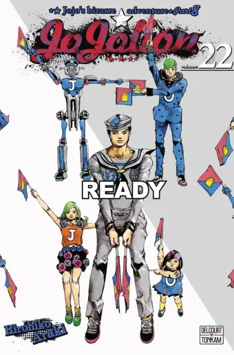 Couverture du manga Jojolion Tome 22, « Satoru Akefu, directeur de l'hôpital universitaire TG »