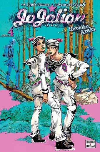 Couverture du manga Jojolion Tome 4, « Le citron et la clémentine »