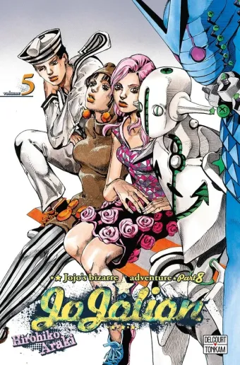 Couverture du manga Jojolion Tome 5, « Morio 1901 »
