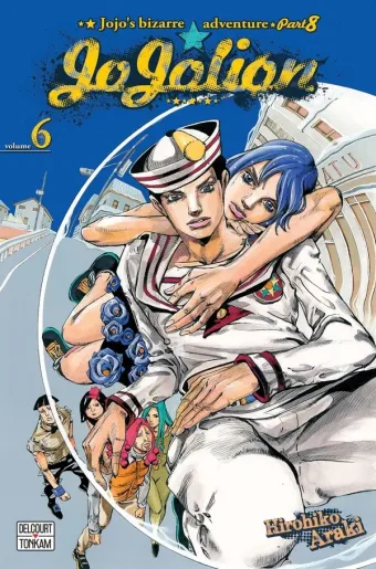 Couverture du manga Jojolion Tome 6, « Le but de Tsurugi Higashikata »