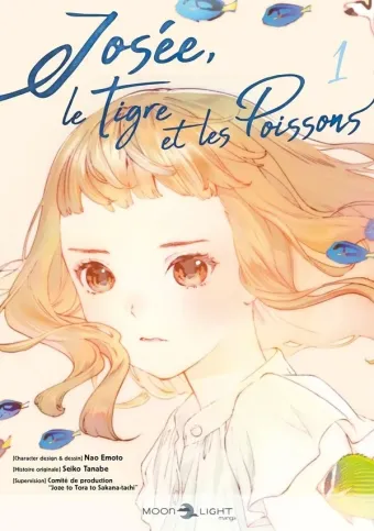 Couverture du manga Josée, le tigre et les poissons Tome 1