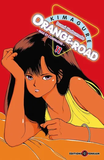 Couverture du manga Kimagure Orange Road Tome 11, « Songe d'une nuit torride »