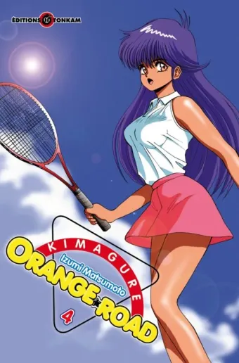 Couverture du manga Kimagure Orange Road Tome 4, « Rêve prémonitoire sous un ciel étoilé ! »