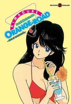 Couverture du manga Kimagure Orange Road Tome 6, « Le message au rouge à lèvres »
