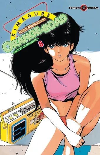 Couverture du manga Kimagure Orange Road Tome 8, « Le fugitif de l'amour ! »