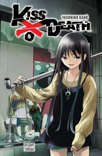 Couverture du manga Kiss x death Tome 5, « Plan de retour »
