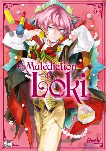 Couverture du manga La malédiction de Loki Tome 5