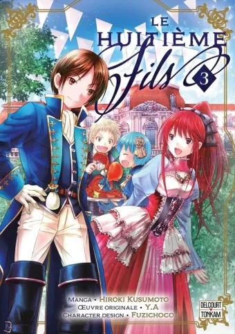 Couverture du manga Le huitième fils Tome 3