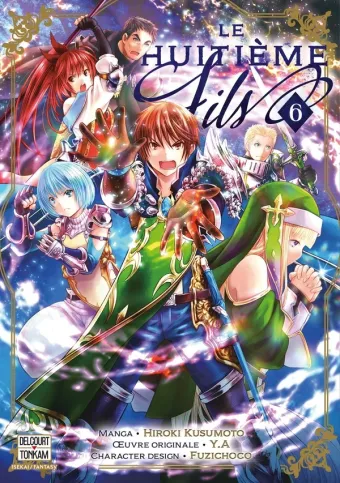 Couverture du manga Le huitième fils Tome 6