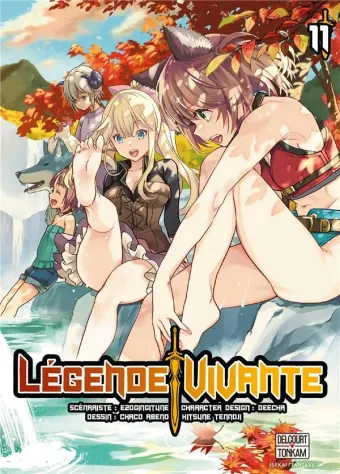 Couverture du manga Légende vivante Tome 11