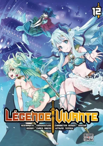 Couverture du manga Légende vivante Tome 12
