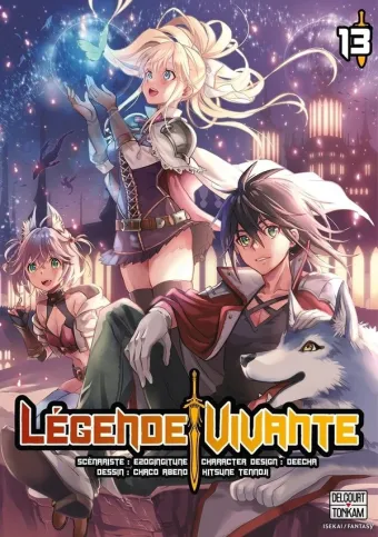 Couverture du manga Légende vivante Tome 13