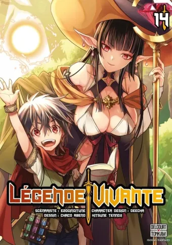 Couverture du manga Légende vivante Tome 14