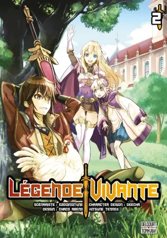 Couverture du manga Légende vivante Tome 2