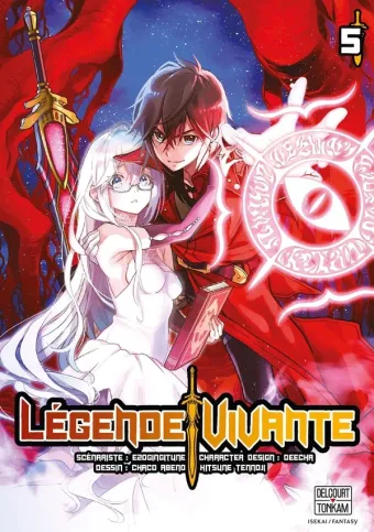 Couverture du manga Légende vivante Tome 5
