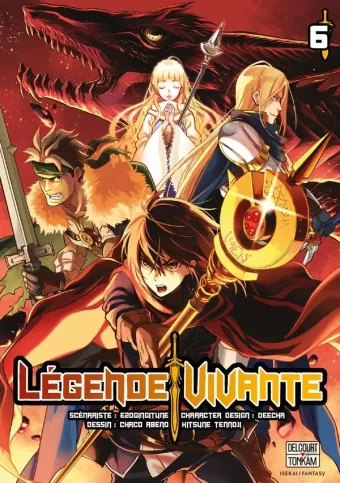Couverture du manga Légende vivante Tome 6