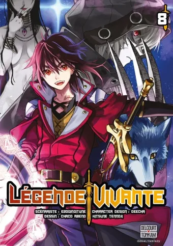 Couverture du manga Légende vivante Tome 8