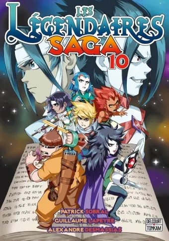 Couverture du manga Les légendaires – saga Tome 10