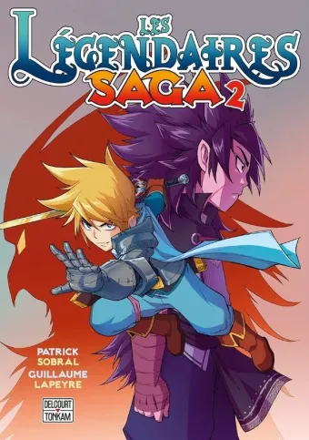 Couverture du manga Les légendaires – saga Tome 2