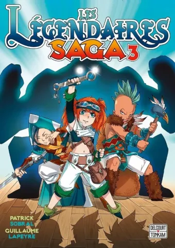 Couverture du manga Les légendaires – saga Tome 3