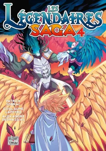 Couverture du manga Les légendaires – saga Tome 4