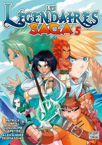 Couverture du manga Les légendaires – saga Tome 5