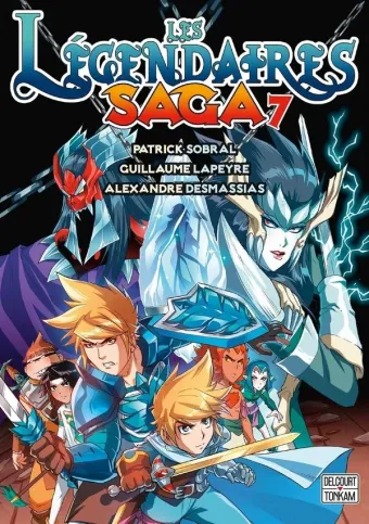 Couverture du manga Les légendaires – saga Tome 7