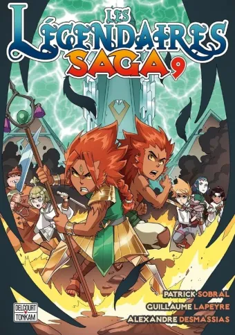 Couverture du manga Les légendaires – saga Tome 9