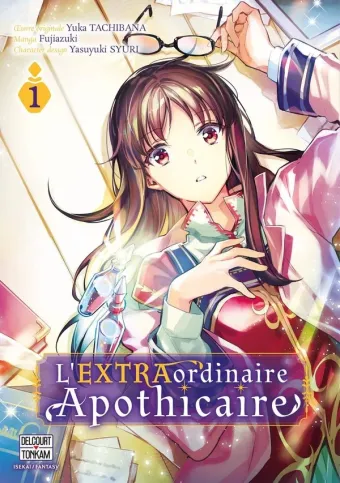Couverture du manga L’extraordinaire apothicaire Tome 1