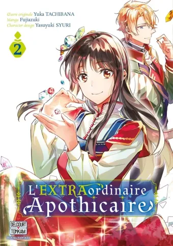 Couverture du manga L’extraordinaire apothicaire Tome 2