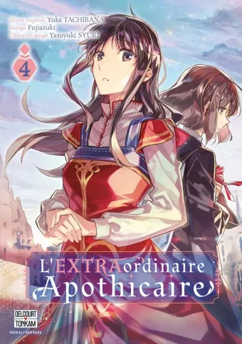 Couverture du manga L’extraordinaire apothicaire Tome 4