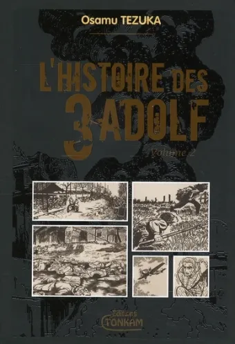Couverture du manga L’histoire des 3 Adolf Tome 2