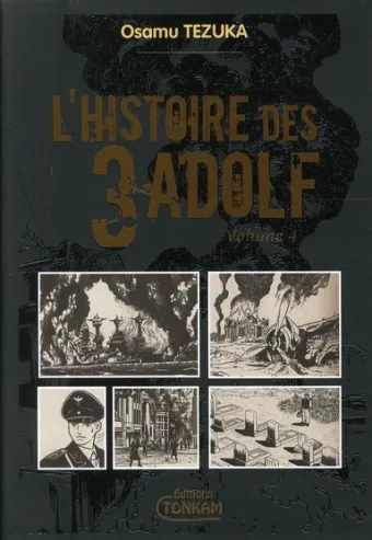Couverture du manga L’histoire des 3 Adolf Tome 4