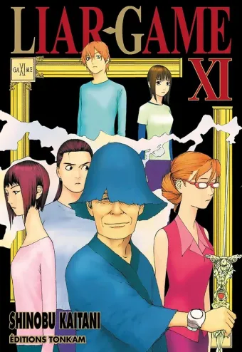 Couverture du manga Liar game Tome 11, « Liar game »