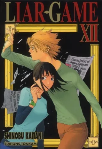 Couverture du manga Liar game Tome 12, « Liar game »