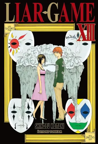 Couverture du manga Liar game Tome 13, « Liar game »